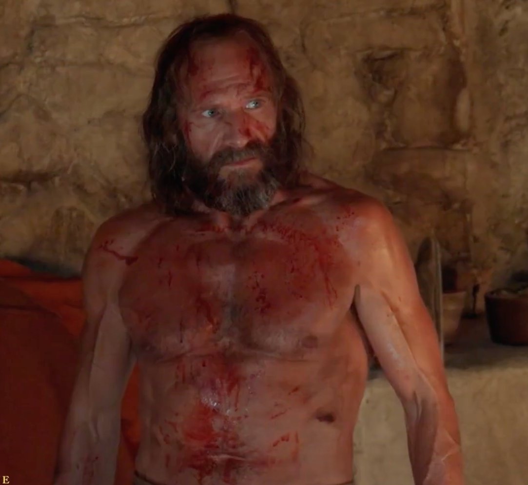 ducklord25's tweet photo. Since The Odyssey is out next week, here's Ralph Fiennes's Odysseus https://t.co/PDaC6dcBOz