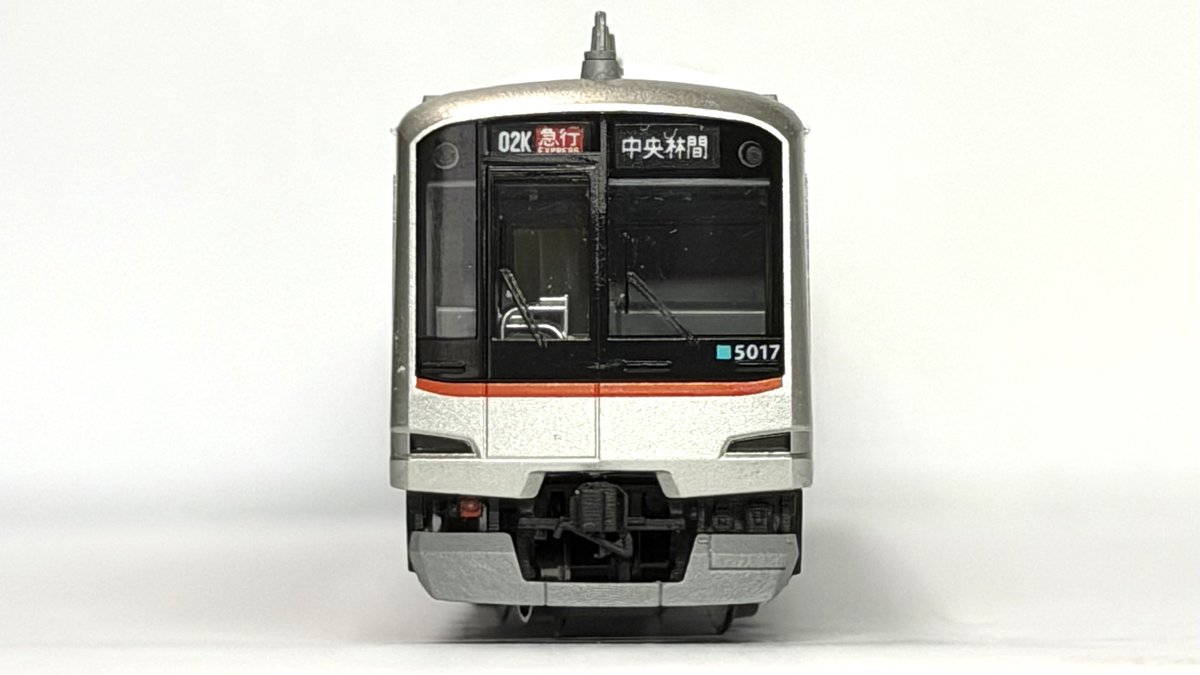 T_M_factory's tweet photo. 【新製品】5000系用先頭車床下機器&amp;スカートパーツセット

スカート形状や次車の違い、CBTC対応工事等による形態差を的確に再現しました。
1編成分の先頭車床下、スカートパーツ、排障器が付属します。

K社製対応
1編成分入　2,000円
BOOTHにて販売開始いたしました！
https://t.co/RWoyQ4dI3N https://t.co/iR5WkqVgKg