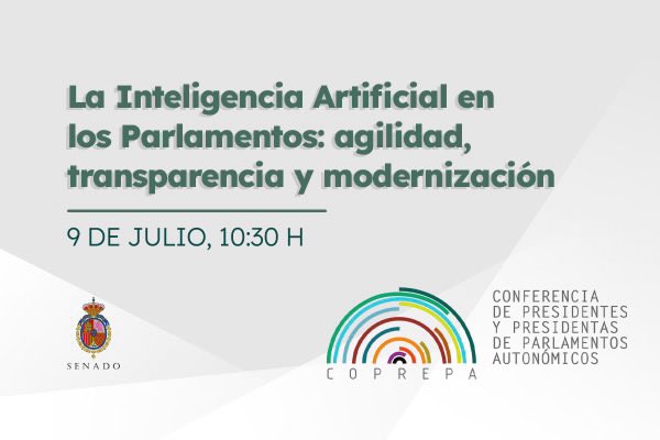 Coprepa's tweet photo. 🏛️ La @Coprepa celebra el próximo jueves la Jornada "La Inteligencia Artificial en los Parlamentos: agilidad, transparencia y modernización" en el @senado. 

#COPREPA2026

📄+ info: https://t.co/3FJ5zo03DF https://t.co/T6GKesM9Ea