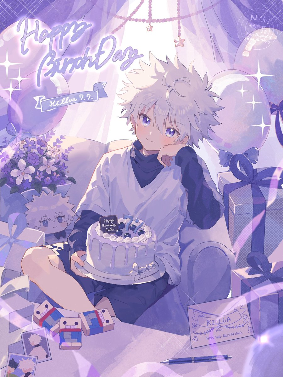umineko40599's tweet photo. #キルア生誕祭2026 
 #キルア誕生祭2026 
おめでとう〜！😚💞 https://t.co/GFueivPGFf