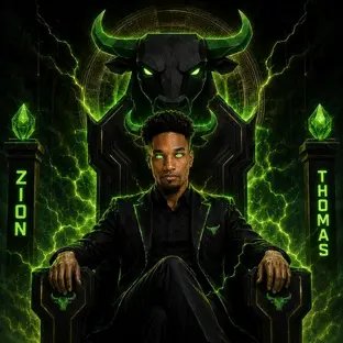 ZionDaBull's tweet photo. Positioned as the beta to The Black Bull. 

Everyone knows Ansem in crypto. Now we’re putting his real name on-chain: Zion Thomas. 

3% tax → auto buys $ANSEM → auto rewards to holders.  
Hold and earn. https://t.co/sPoukaOq9I