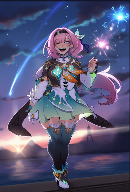 LovelyGF_FNF's tweet photo. 600 Followers~
Elyfly is glad to be brightening up your day just that bit more, Thank you so much for 600~

I'd also like to thank @Elysia_2DFD and all the other Elys for accepting me so graciously~

To celebrate 600, I'll do whatever the top liked reply under this post says~ https://t.co/J7MVrtPyFT