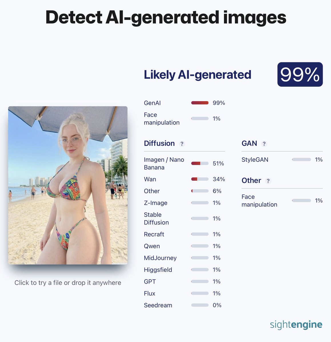 dred_ds's tweet photo. @yumiaesthe Well, she can’t be 22 if she doesn’t exist see how all these pictures are fake AI bullshit. https://t.co/xdxTRKzLhp