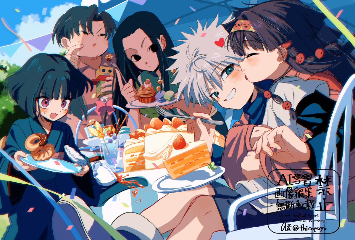 thicopoyo's tweet photo. #キルア誕生祭2026
#キルア生誕祭2026
スイーツでお祝い🎂ハピバ🩵🎉 https://t.co/DX6JbEWktn