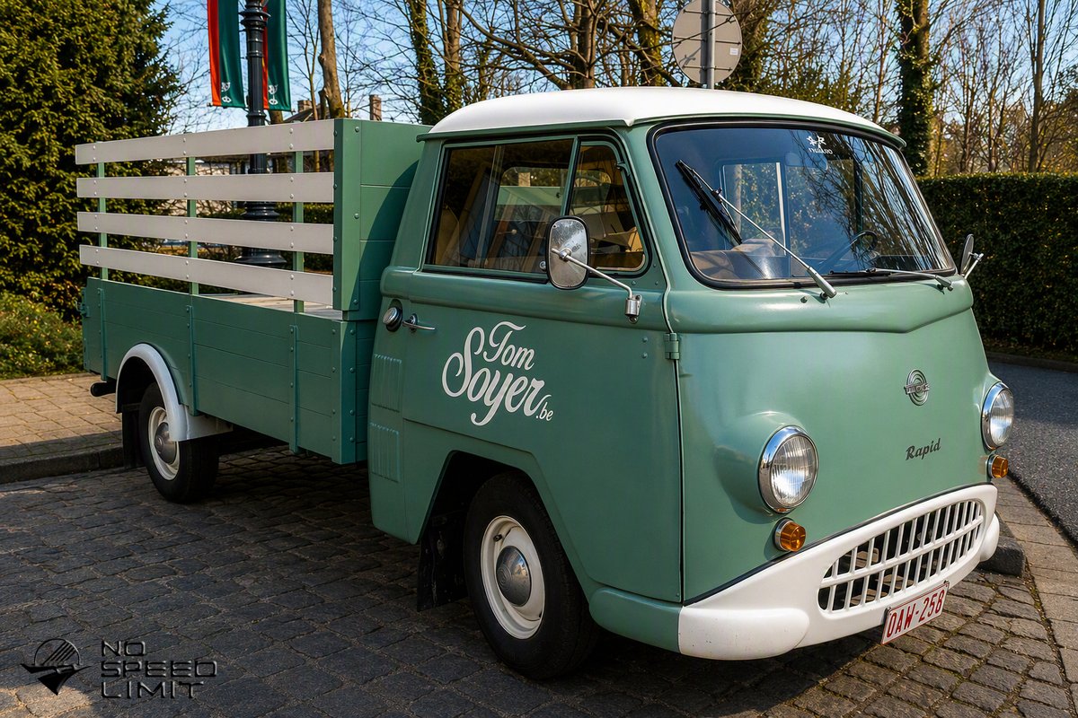 NoSpeedLimit_it's tweet photo. #TransporterTuesday
#memories 2015 #Brussels 🇧🇪
Nothing beats the classic lines and vintage charm of the German Tempo Rapid van from the 1950s. #TempoRapid #VintageVan #ClassicCars #RetroRides #AutomotiveHistory #1950sStyle #CarSpotting #OldTimer #RareCars https://t.co/77pYlvLIQD