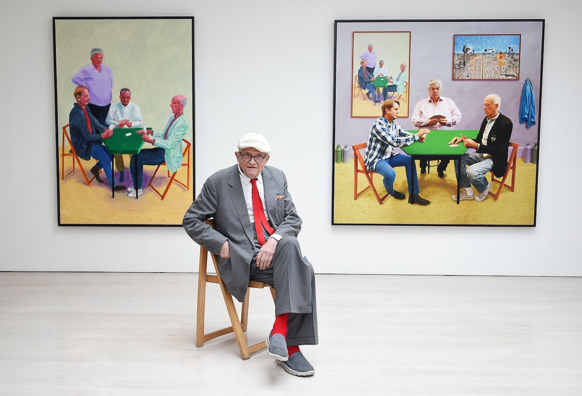 Tracce_it's tweet photo. Ritratto di David #Hockney, artista nato nello Yorkshire e vissuto a Los Angeles, morto a giugno. Sperimentatore innovativo e pioniere della Pop Art, è stato uno spregiudicato esploratore del Mistero 👇
https://t.co/HunihROkBs https://t.co/yo3olcgF7R