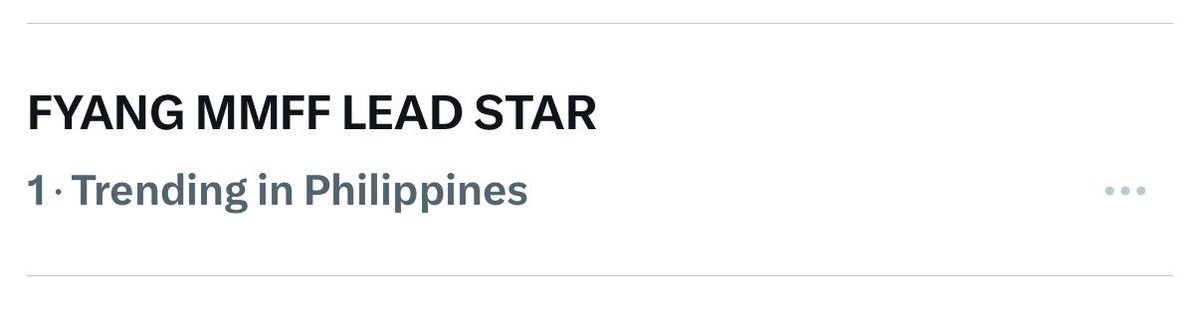 heartheart04's tweet photo. Kamis mag trending p ngayon lang ulit

FYANG MMFF LEAD STAR https://t.co/Leu4ROFkJm