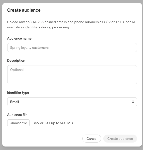 rustybrick's tweet photo. ChatGPT Ads Audiences targeting feature https://t.co/fHUpNVPSBu https://t.co/IcAUeo62yE