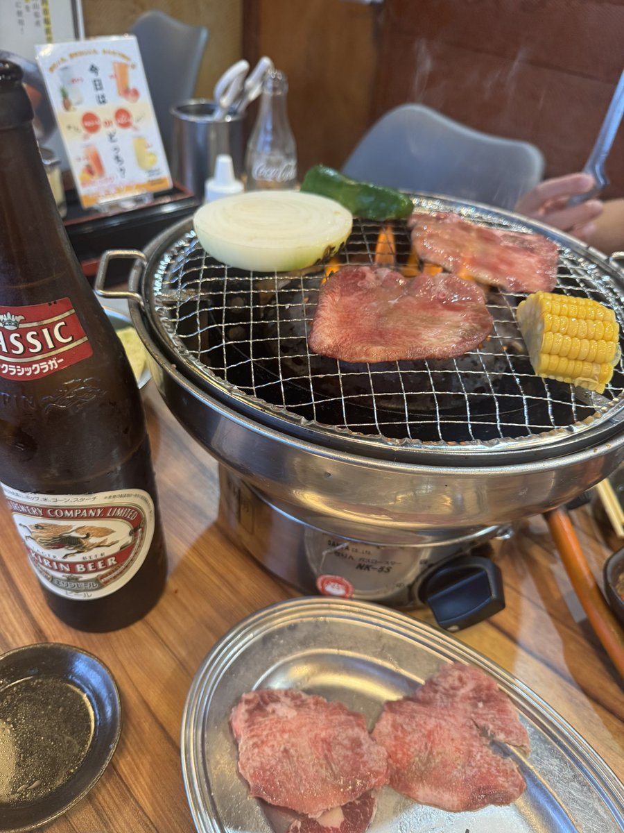 masataka202002's tweet photo. 日立製作所
予定通り信用トレード分は、本日利確！
現物はまだまだホールド😁
ということで、焼肉🍻 https://t.co/Vgr4kFAkzF