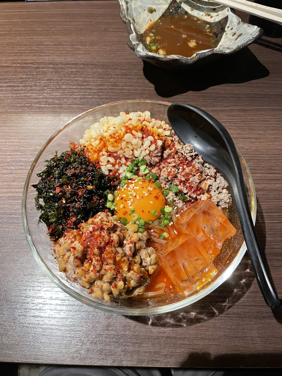 XYb250's tweet photo. 華火　歌舞伎町本店

まんじくん久しぶりに会えた
元気そうでなにより

辛いうまい！
ごちそうさまでした

あずまさんの盛り付け綺麗

#華火 https://t.co/kVkz0ow16L