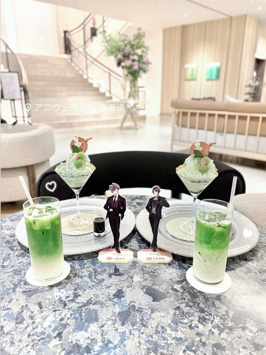 okt_JuneFlower's tweet photo. アニヴェルセルの抹茶パフェ🍵🤍✧︎*。 https://t.co/ShfgXxD92b