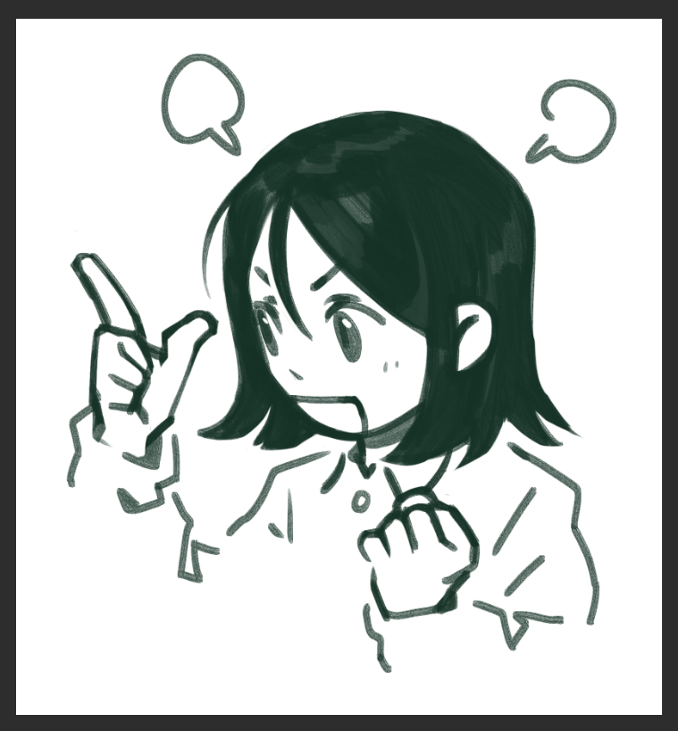 sparrowmage's tweet photo. uno is like everything i love to draw like yassss huge eyes and a bob https://t.co/Be5m2ylRm2