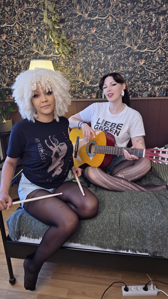 nanasredroom's tweet photo. Caca and I are humans, not fucking AI Bots. Being online 24/7 is not possible and if I do have a kinky play with one of you, I will focus on that one person until he is screaming my name into his phone.

Thank you for understanding and supporting me and my girls on @fansly ~ 😈 https://t.co/f6vuk68jIW
