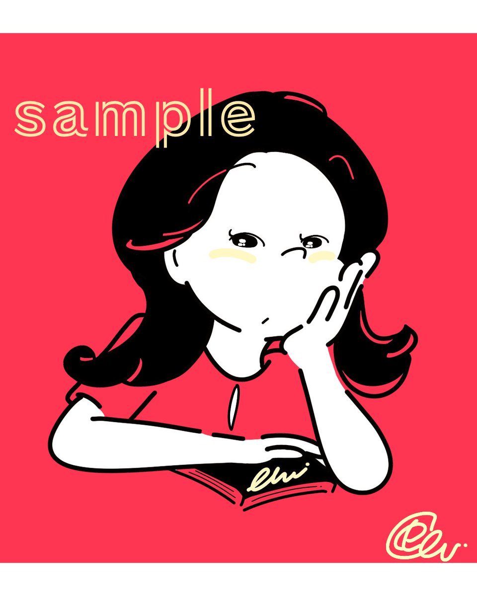 work🎨】 俳優の小倉千和さんからイラストのご依頼を頂き似顔絵を描か