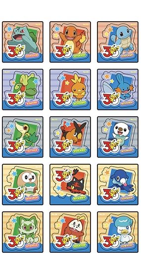pikachu_pcn's tweet photo. ポケモン30周年！ 歴代の“最初のパートナー”全27匹をラインアップ 「ポケモンスナックボックス チョコレート味」新発売

2026年7月13日より全国にて

おまけシール（全30種）

↓詳細URLはリプ欄で https://t.co/z3y1vH2R9Z