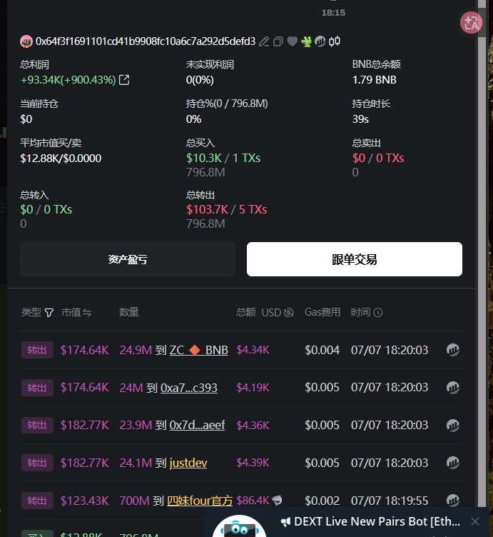 Crawford996's tweet photo. 0xe9d7d7bedc350e7c0b370796dd8a80aeafe84444

dev 都偷偷出货 还买啊 https://t.co/Duz7ZT49YE