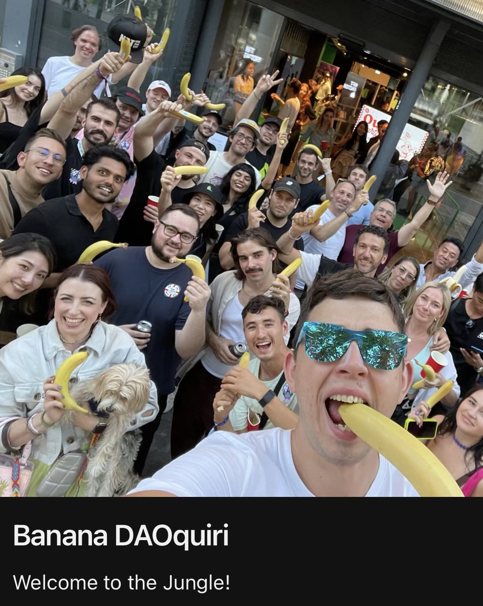 sandergansen's tweet photo. Join Banana DAOquiri on WayFolk https://t.co/UZbDvqcwS9

WayFolk shows you which of your Folk - and friends of friends - overlap with where you’re headed, so your paths cross on purpose.

Small, trusted circles. Serendipity through travel. https://t.co/dfyELYKR2X