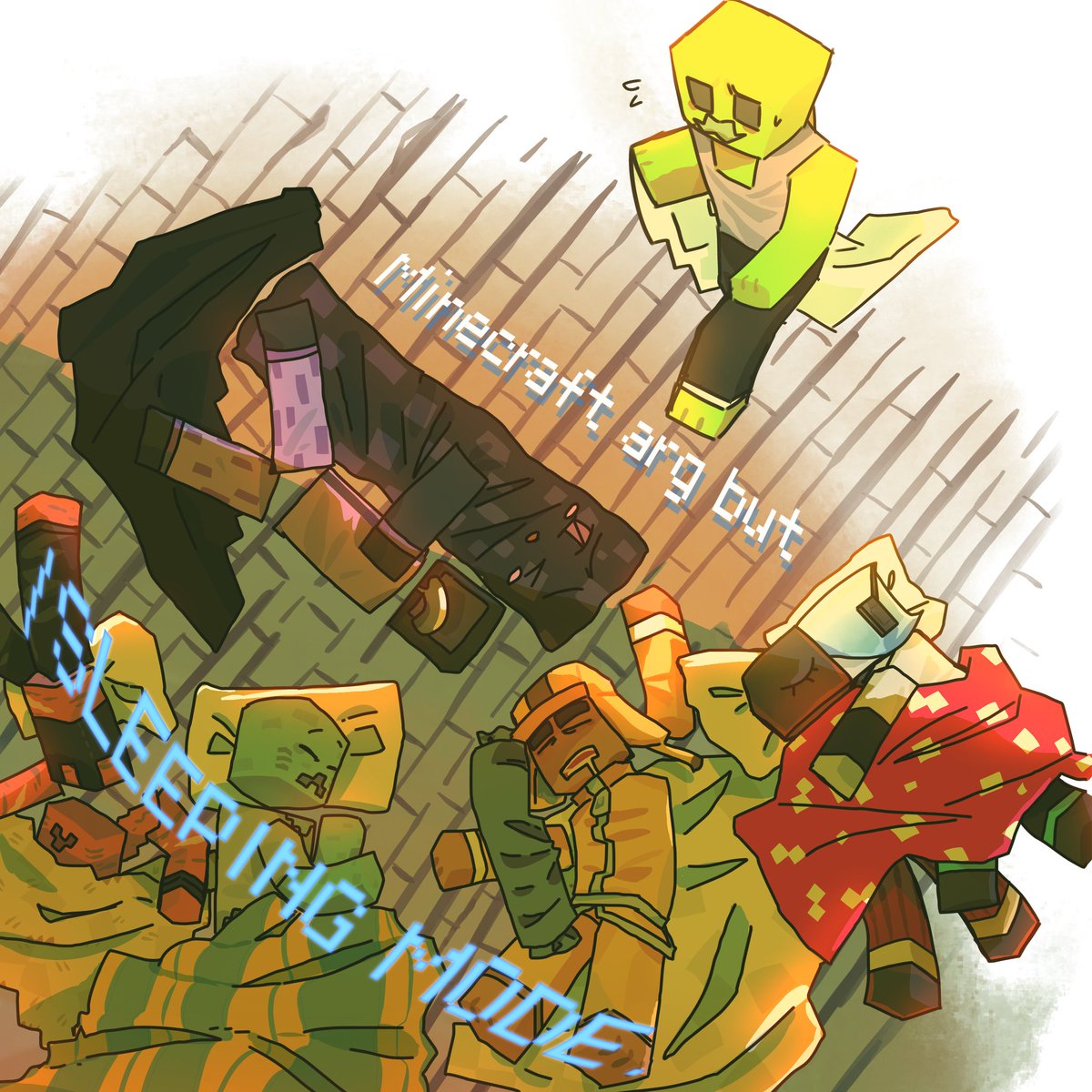 HanakoRan2009's tweet photo. Rest is sometimes the best.

#Collinlocks16 #minecraftargbut https://t.co/xfhTGJK5mt