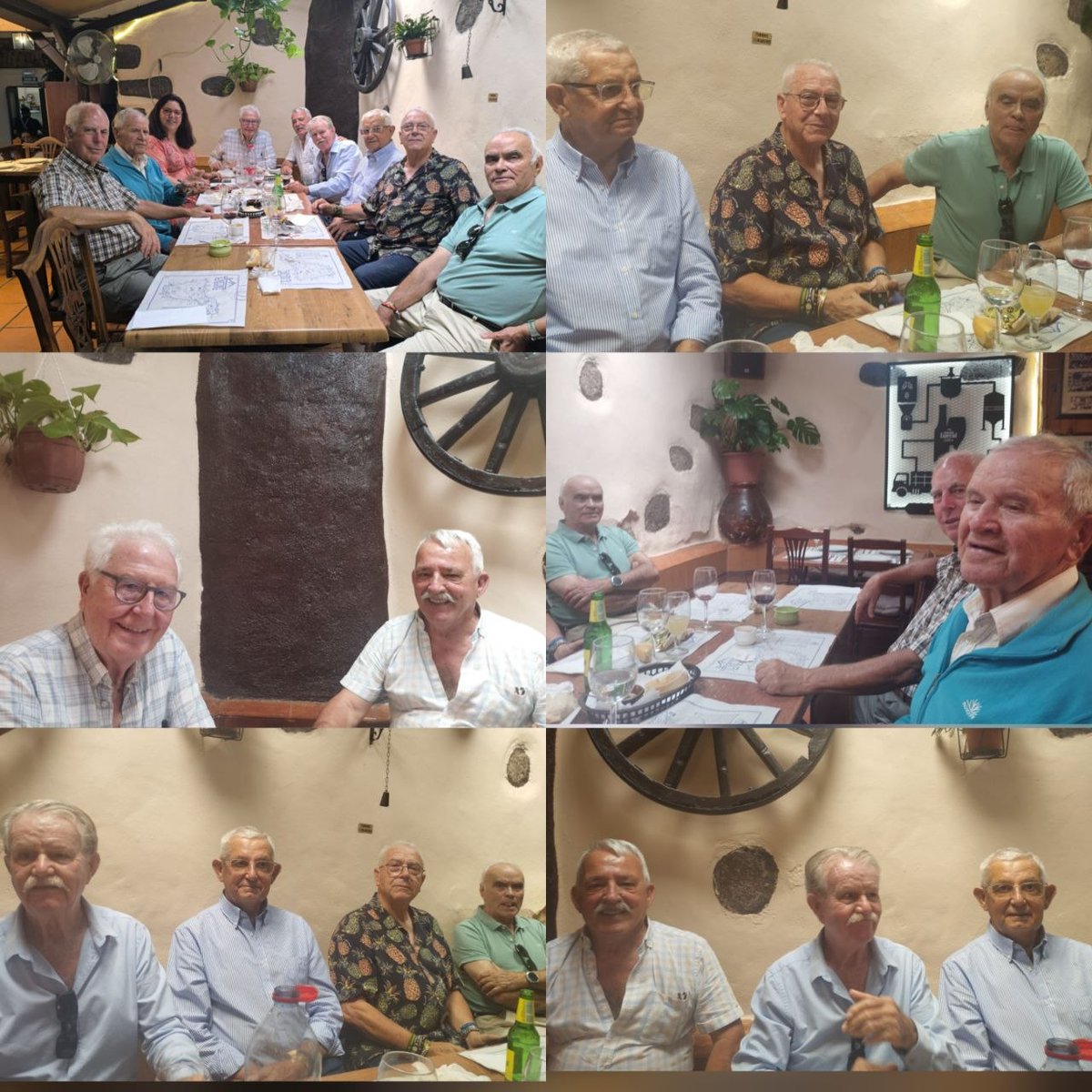RAGCEasociados's tweet photo. 🤝 Los veteranos del Subsector de Tráfico de @guardiacivil Tenerife volvieron a reunirse en un emotivo encuentro de hermandad y compañerismo. @RagceTenerife estuvo presente, reafirmando su compromiso con quienes dedicaron su vida al servicio de España. 🇪🇸
#SiempreGuardiaCivil https://t.co/XKnywSR0ku