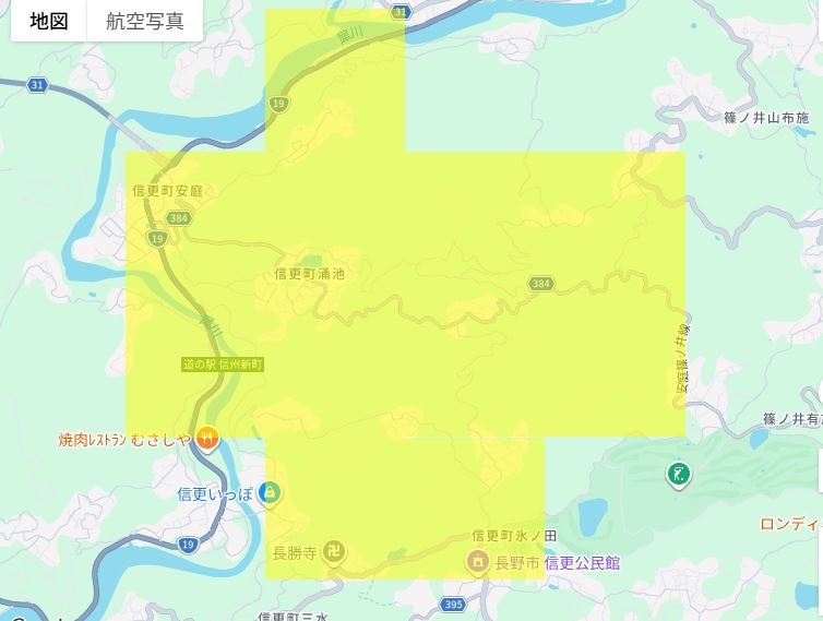 長野市で停電しています 19時20分 310戸（930戸） 復旧見込み 7月8日0