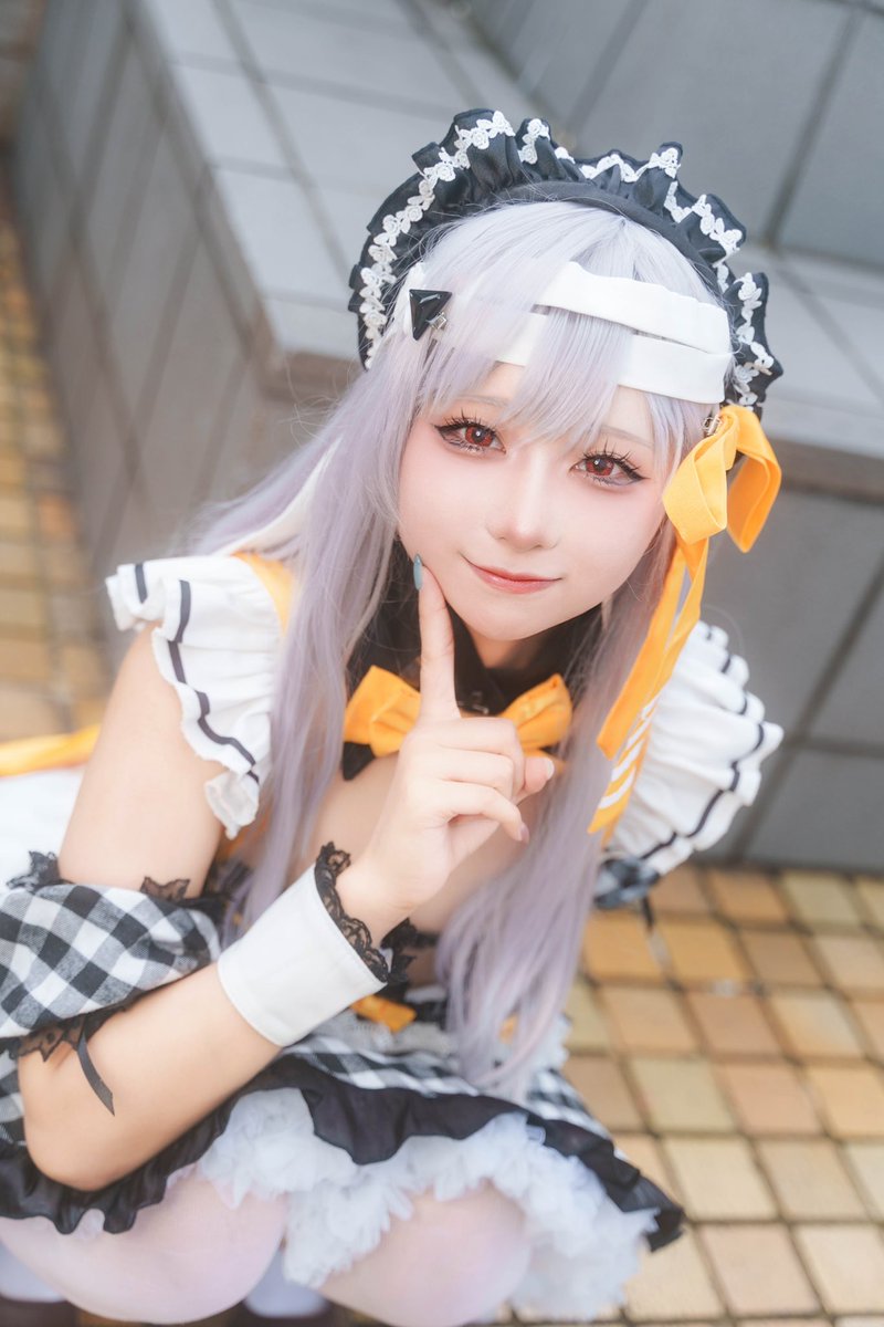 kabotya741's tweet photo. ━━━━━━━━━━━━
cosplay

　NIKKE

　　モダニア(コラボ カフェver)
━━━━━━━━━━━━
model: あみ さん @ami310cos 

撮影ありがとうございました！
#cosplay #コスプレ #アコスタ池袋 https://t.co/y0acG2nbEk