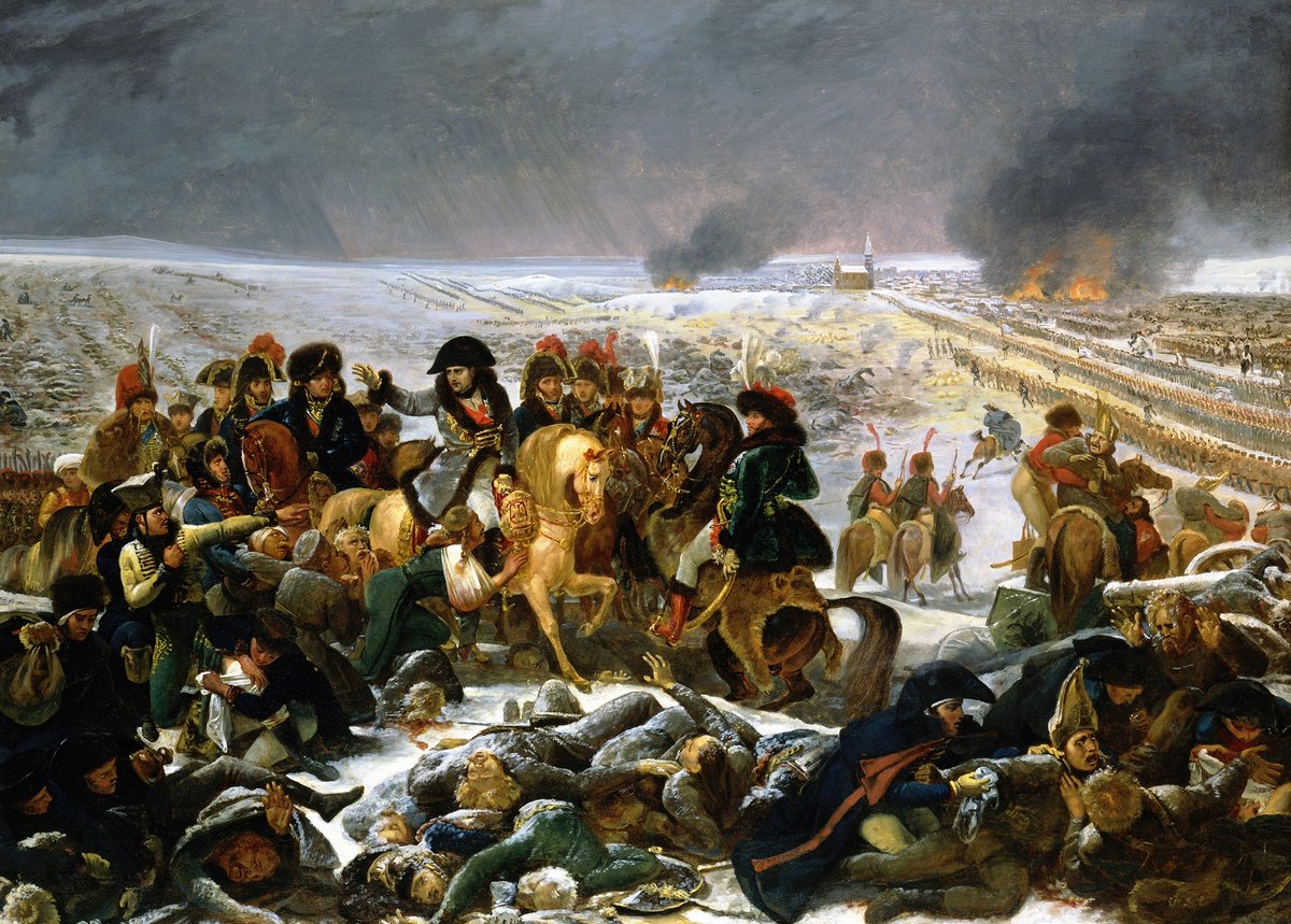 RomanticCanvas's tweet photo. Napoleon on the Battlefield of Eylau 
Antoine-Jean Gros, 1807 https://t.co/EQ6ejXvc4x