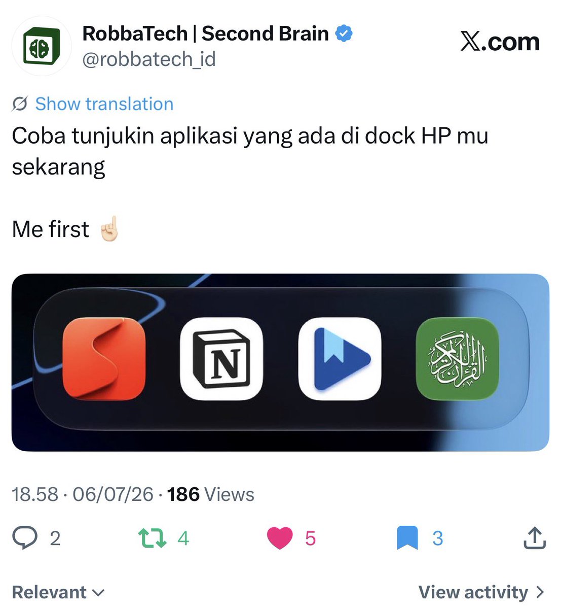 robbatech_id's tweet photo. Hipotesa sejauh ini sih jujur lbh bagus algo threads bagi kreator drpd X

Bukti? Konten di threads bener2 disebar ke yg sama minatnya, akhirnya lebih ramai 😁

Padahal follower masih dikit banget dan belum lama aktif di threads

X (twitter)                        Threads https://t.co/jTwx7xY09O