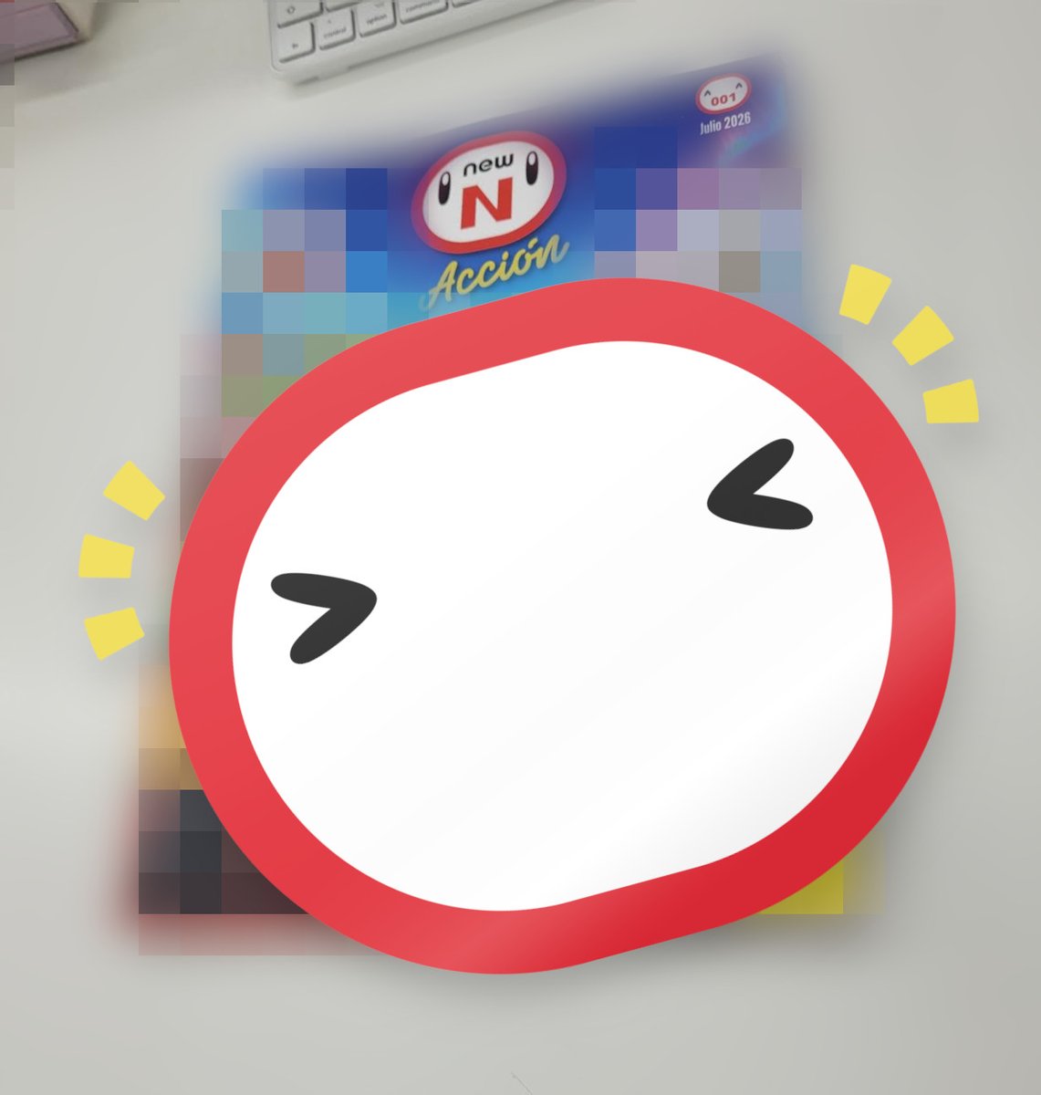 newnaccion's tweet photo. Ya tenemos la primera revista en nuestras manos, os la queríamos enseñar, pero Newni se ha puesto en medio...

Dice que si llegamos a 100 likes podemos mostrar algo más, que caprichos... 👀

¿Queréis verla? https://t.co/s0985ASeD7