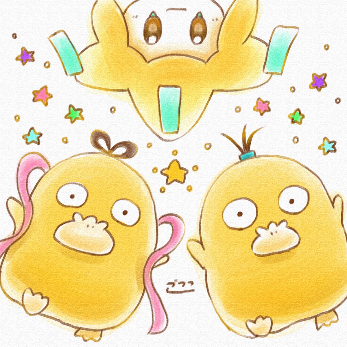 Gococodack's tweet photo. 🎋七夕🎋
みんなの願いが叶いますように🌟 https://t.co/PkYWYxi1f7