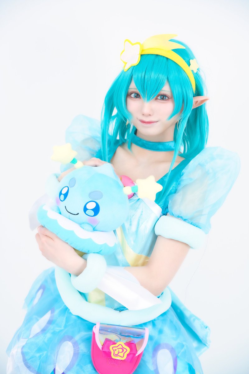 anpyonchan's tweet photo. cosplay コスプレ
　
✩.｡………
　お誕生日
　　おめでとう💚
　　　　　……… ｡.✩
　
スター☆トゥインクルプリキュア
キュアミルキー
　
📷(@ikkeruina ) https://t.co/BhRnvd06cS