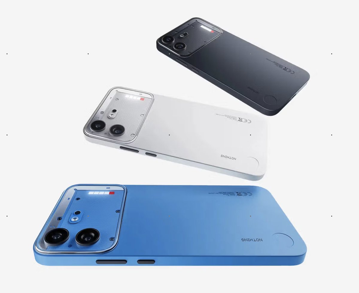 stufflistings's tweet photo. Q1. Which color variant of the Nothing Phone (4b) would you want to win?
A. White
B. Black
C. Blue
#NothingPhone4b #Phone4B #Phone4bLaunch https://t.co/ZZiGhFzemW