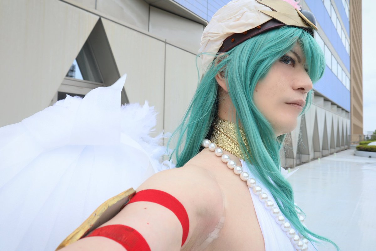 cosnatton's tweet photo. 【コスプレ写真注意】ゆるオンリーお疲れ様でした！

聖Iアリババ@ビックリマン

#BMゆるオンリーin関東the2nd https://t.co/o4oHenl6pB