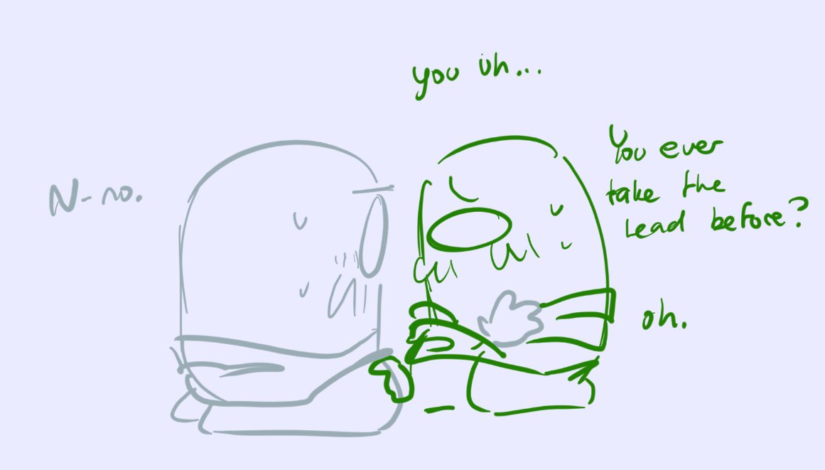 Ozzie_not_here's tweet photo. "green tops"
"white tops"
"theyre switch"

evil secret fourth thing

#amongusshow #amongus #amongusshowfanart #paidintern https://t.co/JWe3TX3BeI