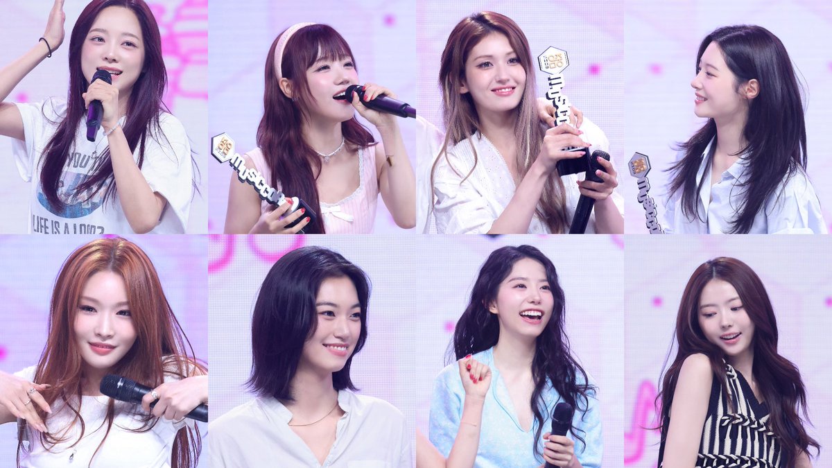sesangmountain's tweet photo. Triple crown queens I.O.I serving face cards of the centuries  even in casual wear at encore 
Glowing with happiness we can see stars in their eyes sparkling radiance 
So pretty so joyful so delightful #IOI https://t.co/3Sc613Dz3Y