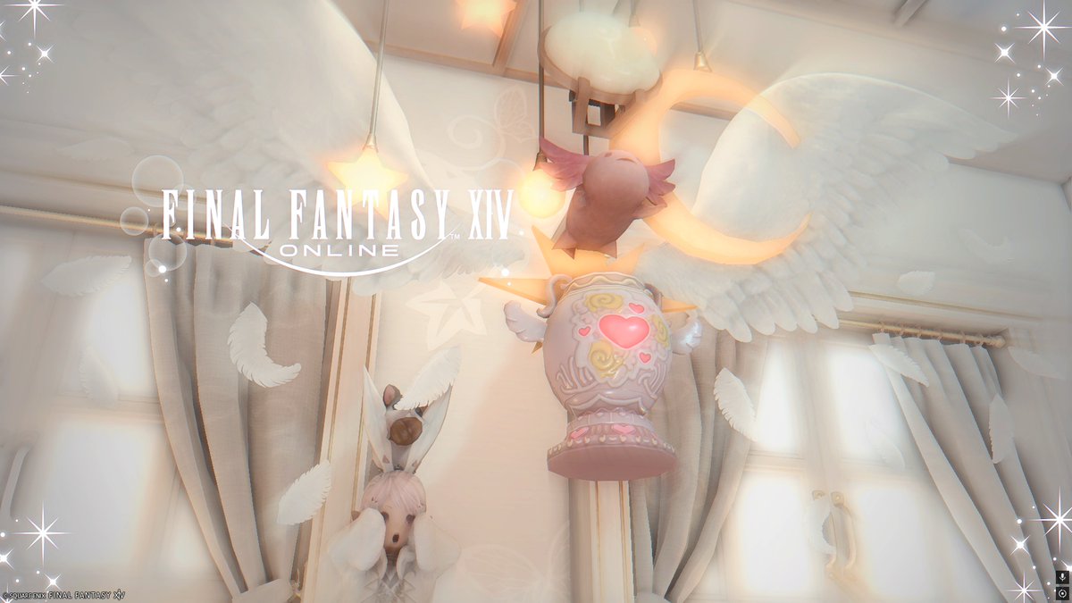 clausff14's tweet photo. ハウジング遊んでて、ウーパーちゃん誕生させて遊びましたｗ
かわいいです👼
#FF14ハウジング https://t.co/D3hYv2mpLN