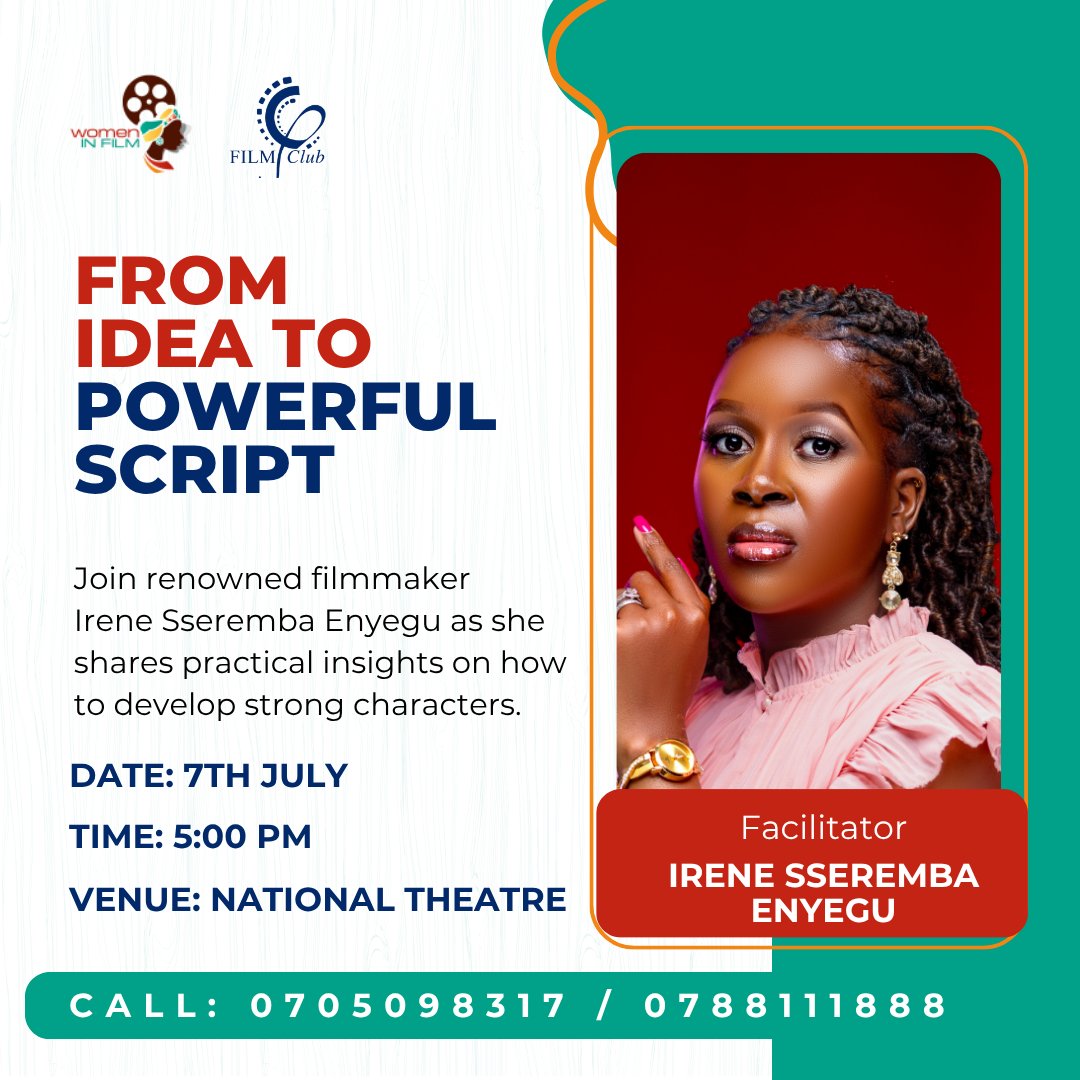 Ladypeacebless's tweet photo. Today at National theater come be trained
#WomenInFilm
#CinemaUg https://t.co/mbqU1Z4DxN