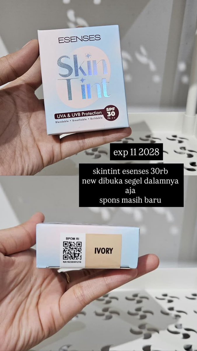 byeldilla_'s tweet photo. preloved like new 
skincare/makeup 

pengiriman bisa via shopee 
biar gratis ongkir
https://t.co/8SgFis15jh
#preloved #prelovedskincare #zonauang https://t.co/XyWv4IN1yE
