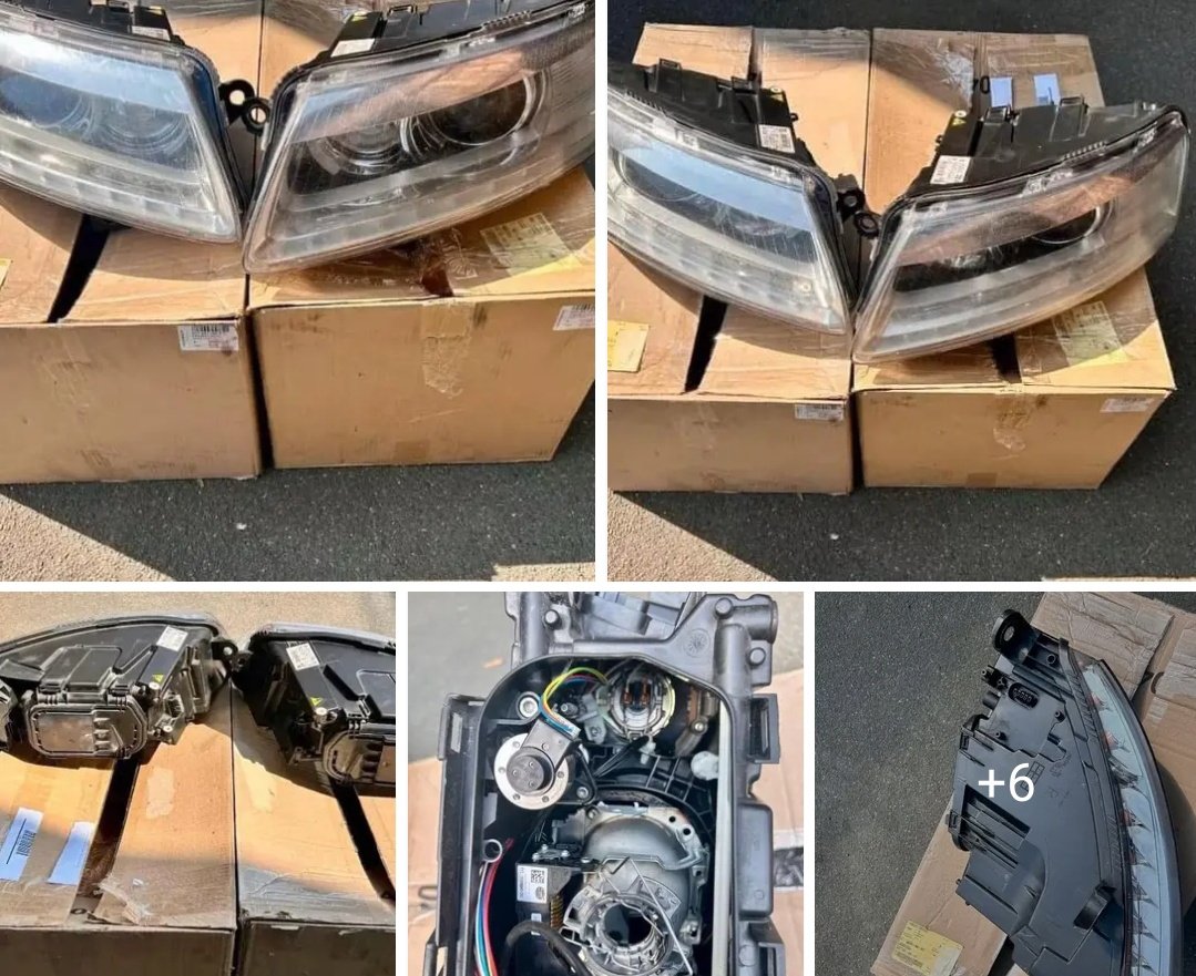 MaxLaurent77's tweet photo. Audi RS6 4F Bi-Xénon LED – Phares d’origine Jeu complet gauche + droite.

💬 Telegram : https://t.co/mBH8RMtwKC
📩 DM pour plus d’informations et commandes

#France #Audi #AudiRS6 #RS6C6 #Audi4F #AudiParts #PiècesAuto #PiècesAutomobiles #PharesAudi  #GermanCars #VAG #TuningAudi https://t.co/qUZ905HccG