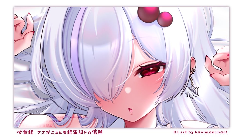 kaniman_sub's tweet photo. ⟡ commission ︎︎⟡  

︙@ heartbeat_0612 ︙様 

心音様ご依頼にてささがにえんも様生誕FA制作いたしましたッ❕🕷⚡︎

ばにーでかむち𝑺𝑼𝑲𝑬𝑩𝑬_____な為顔のみの切り取りです⊂( ᴖ ̫ᴖ)⊃イェイ🎶

✦︎𝕠𝕡𝕥𝕚𝕠𝕟 人物透過：簡易衣装デザインｱﾘ

ご依頼誠にありがとうございますｯ🦀♡ https://t.co/ieJbUT68Ql