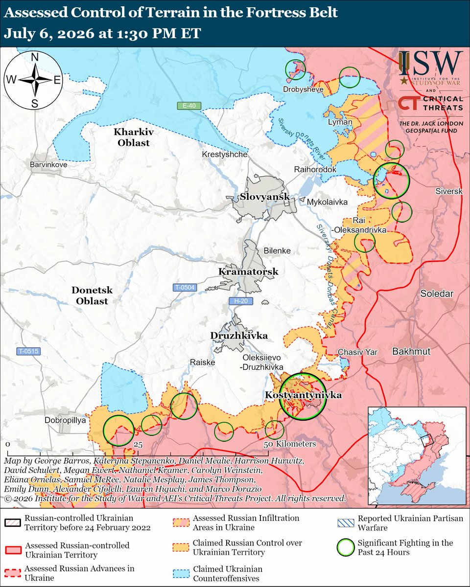 IPAZIA2025's tweet photo. #RelataRefero
Guerra in #Ucraina: dopo la caduta di #Kostyantynivka, la #Russia sta concentrando uomini e mezzi per logorare le difese di #Sloviansk, #Kramatorsk e #Druzhkivka.
di Gianandrea Gaiani (@GianandreaGaian)
direttore di https://t.co/EZeugcbwxH
https://t.co/DbOz3n7VuO https://t.co/HSuzayDZgf