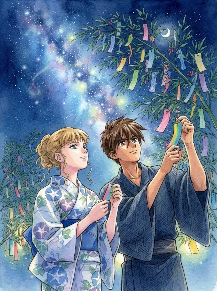 GWFT30's tweet photo. 七夕 https://t.co/uSzhZU4Oi3