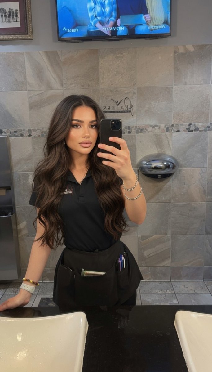 itsCarmenReyes's tweet photo. Bringing the looks, the service, and the vibe ☕
Be honest… what tip would you leave for a waitress like me? 😏
Don’t be shy, I earned it 😉
#tipyourserver https://t.co/kWk1ZHbUUY