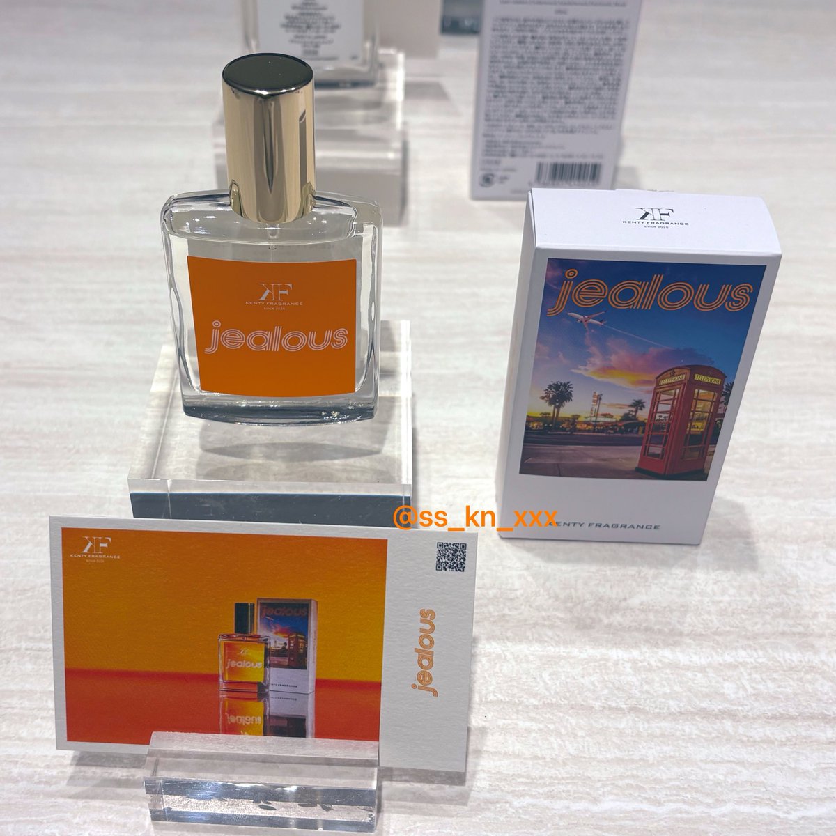 KENTY FRAGRANCE POP UP行ってきました 今回の香りすごく説明が難しい