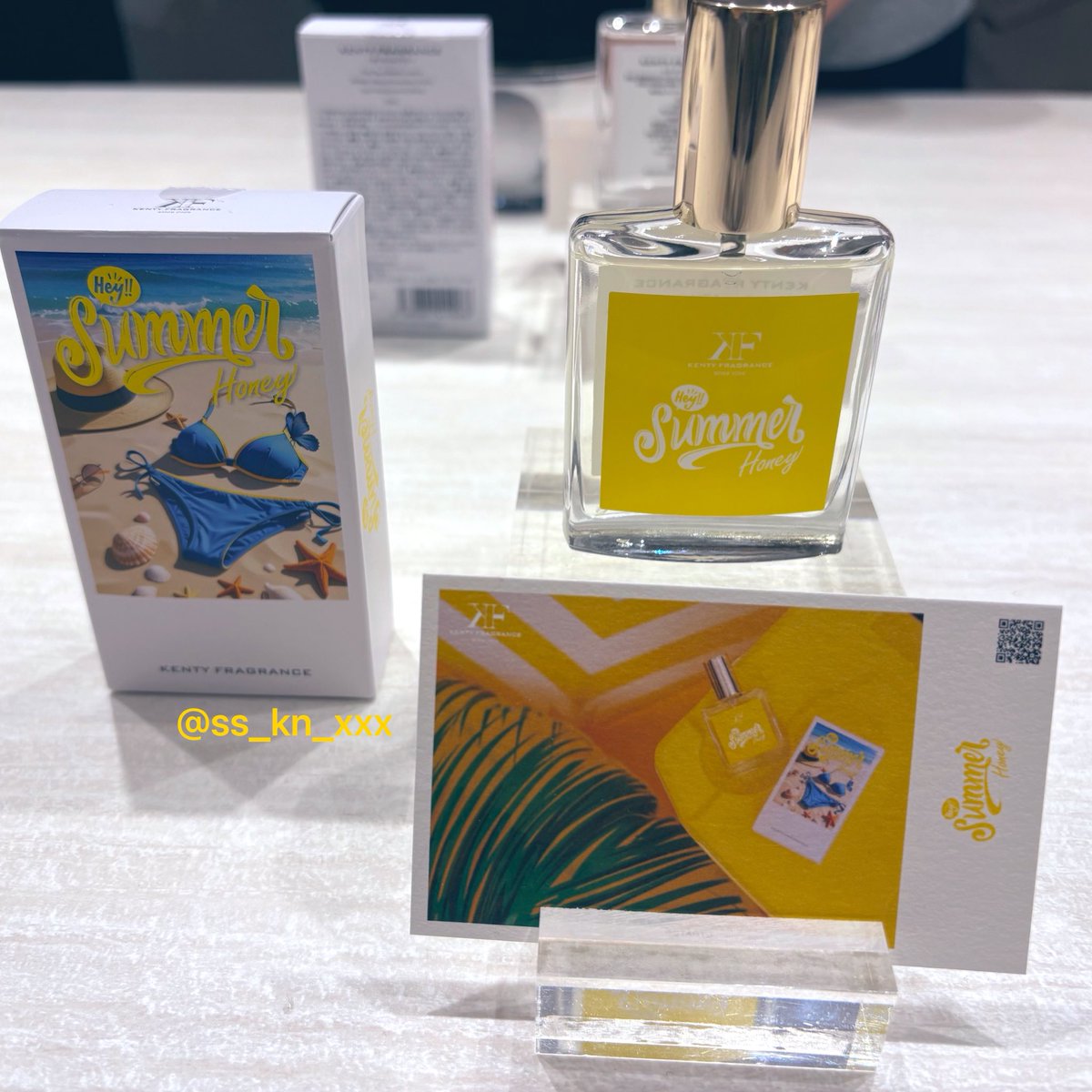 KENTY FRAGRANCE POP UP行ってきました 今回の香りすごく説明が難しい