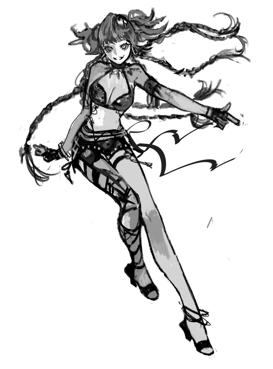 hairogray's tweet photo. やっぱラフで詰めると線画かなりいい感じだ https://t.co/8L7ZhHuyNq