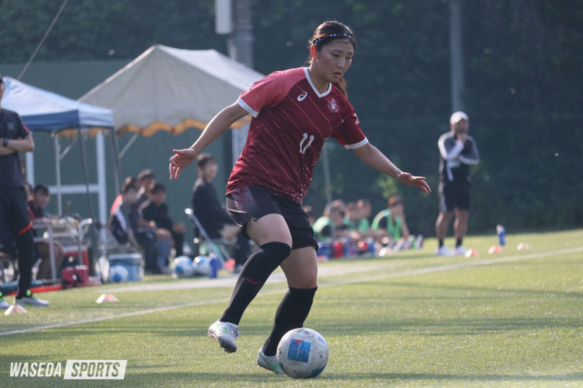 waseda_sports's tweet photo. ［記事更新］５年ぶりに行われた関カレ「早慶戦」を制す／慶大戦

関東大学女子リーグ戦・・・女子サッカー

記事URL>>https://t.co/VdOqXR1yDS

#sousuposoccer #waseda  #ア女 #一志挑闘 #女子サッカー https://t.co/lVgrQhVigy