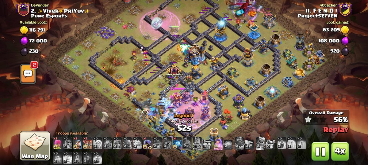 VivekKCPriyuv's tweet photo. Won against World Champion players. 💪🔥

GG to @ProjectSE7VENx , @GAKU_coc, and @Klaus_coc 🤝

Finally secured Legend League CWL promotion! 🥳🏆

Here's the base that successfully defended against them. 👇

🔗Base link : https://t.co/cs6pAnXnJ1

🔀For more bases - https://t.co/ZlY4vjc5XK