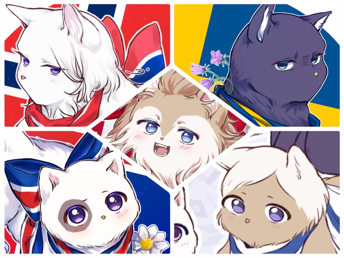 umeazi_ao01's tweet photo. #ヘタリア20周年だからヘタクラさんと繋がりたい 

🐳兄弟・ほくお領、ねこたりあをメインでよく描いております。🐈
※最近は絵の勉強で少投稿気味です📚✍🏻 https://t.co/O6WvLJ4ObX