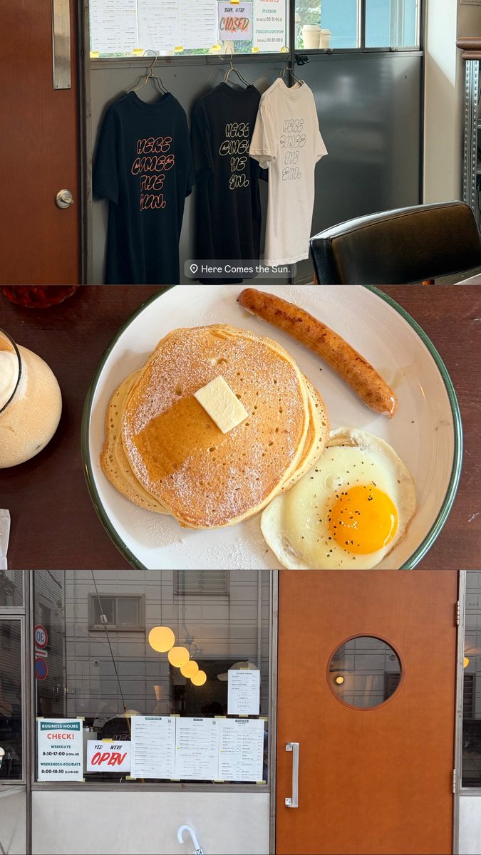yuyu_cafelog's tweet photo. 朝早くからこんな美味しいパンケーキが食べられるなら早起き頑張れそう https://t.co/jM7rdcgPKs