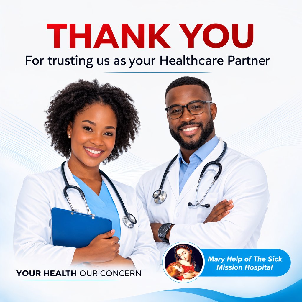 MaryHelpMission's tweet photo. Thank you for trusting Mary Help Of The Sick Mission Hospital with your health.
Your Feedback Helps Us Serve You Better-Your Health,Our Concern.
#patientexperience #QualityCare #wecare #bettertogether #yourhealthourconcern https://t.co/JT0c8O8qrr
